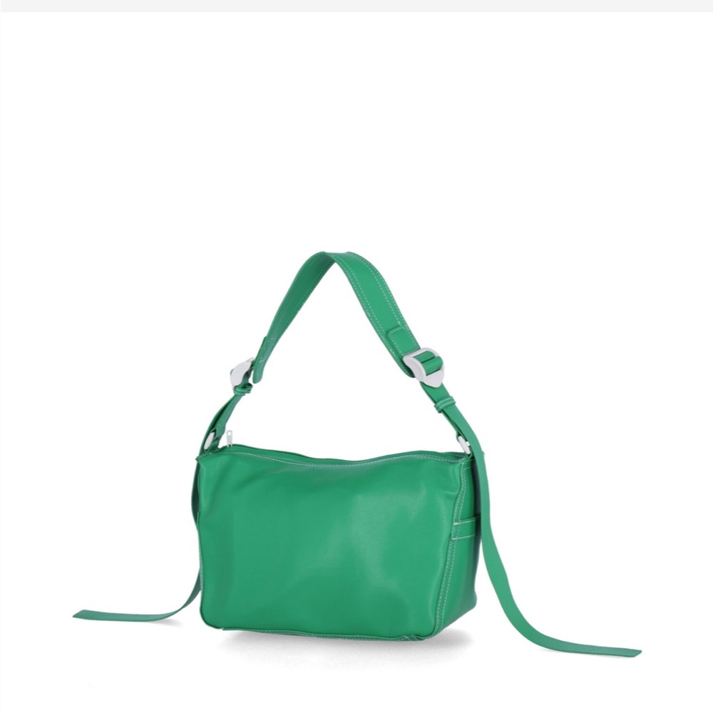 Hvisk Green Shoulder Bag Faux Leather